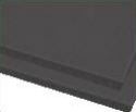 4mm 60 x 120 Black plastic corrugated sheets pads coroplast