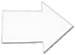 Coroplast arrow Die cut corrugated plastic arrow 4mm white corrugated plastic sheets